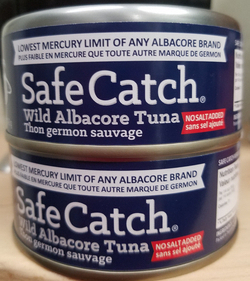 Tuna, Wild Albacore - NO Salt (Safe Catch)